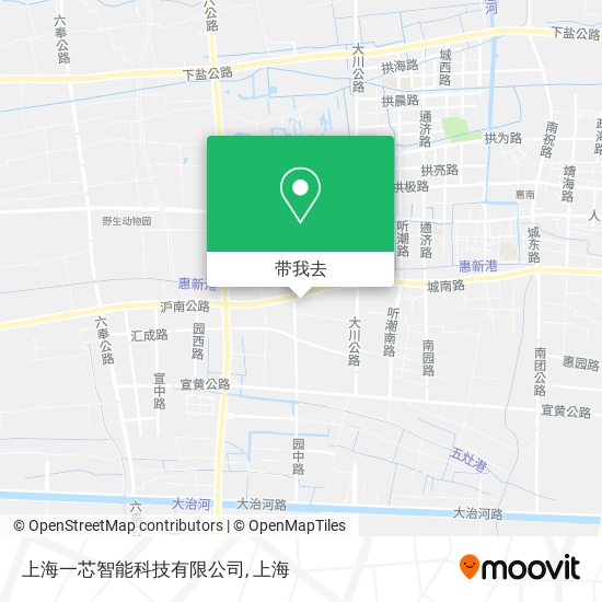 上海一芯智能科技有限公司地图