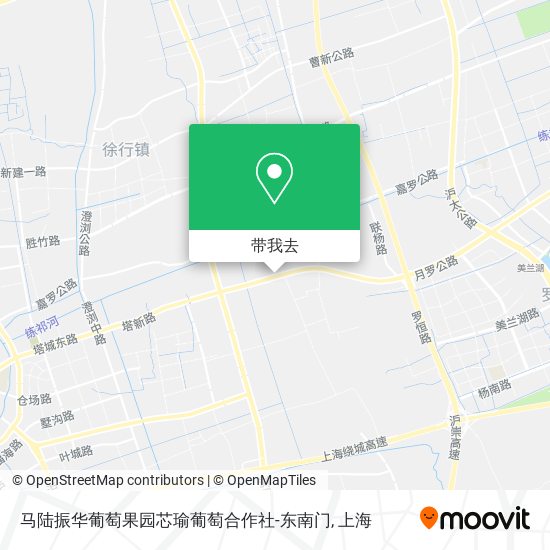 马陆振华葡萄果园芯瑜葡萄合作社-东南门地图