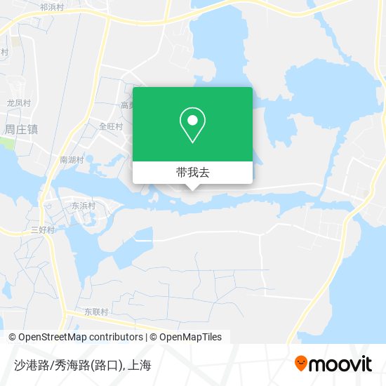 沙港路/秀海路(路口)地图