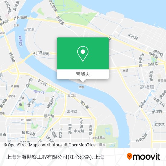 上海升海勘察工程有限公司(江心沙路)地图