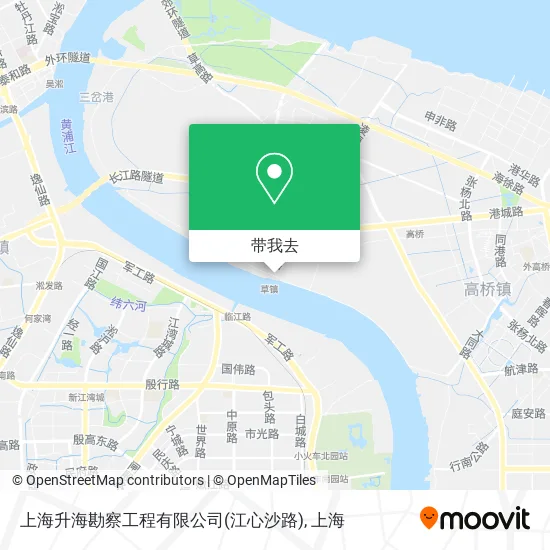 上海升海勘察工程有限公司(江心沙路)地图