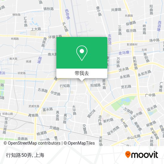 行知路50弄地图