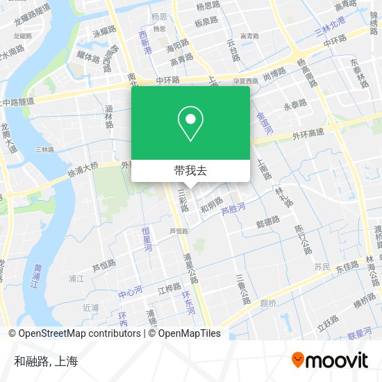 和融路地图