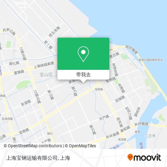 上海宝钢运输有限公司地图