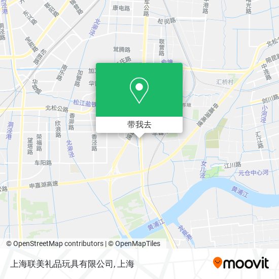 上海联美礼品玩具有限公司地图