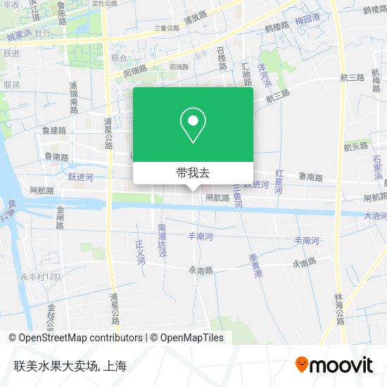 联美水果大卖场地图