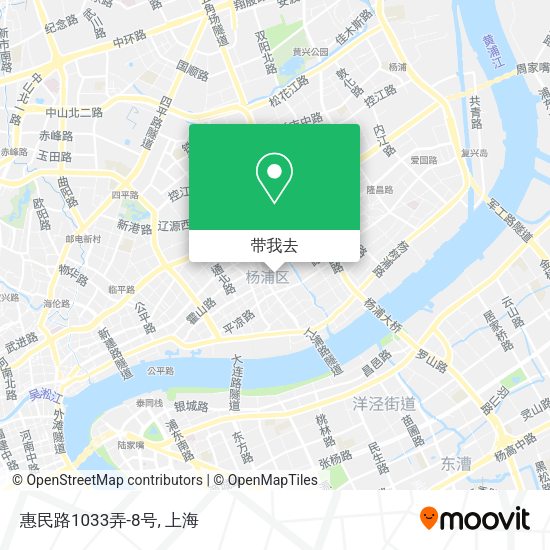 惠民路1033弄-8号地图
