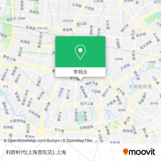 利群时代(上海普陀店)地图