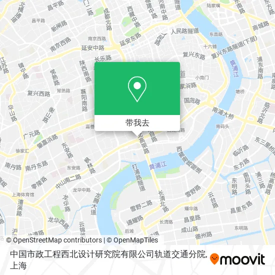 中国市政工程西北设计研究院有限公司轨道交通分院地图