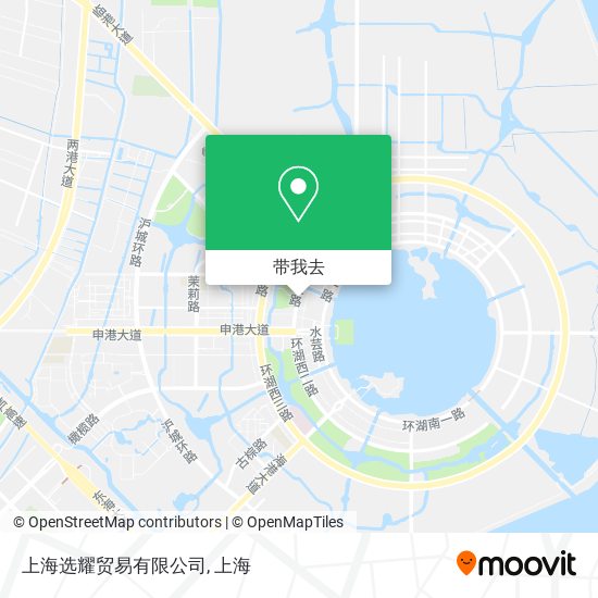 上海选耀贸易有限公司地图