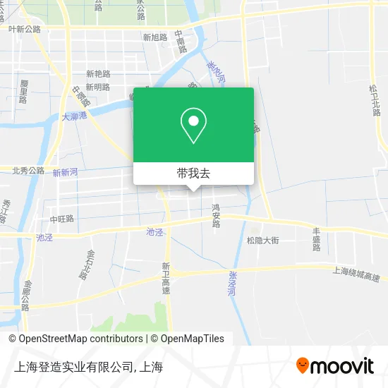 上海登造实业有限公司地图