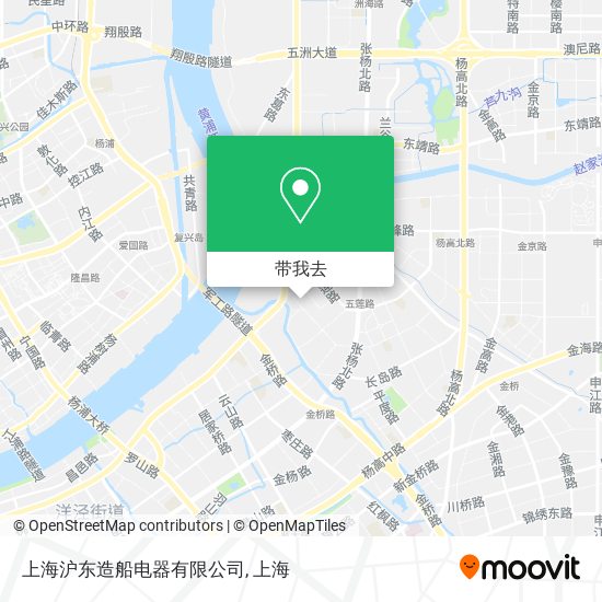 上海沪东造船电器有限公司地图