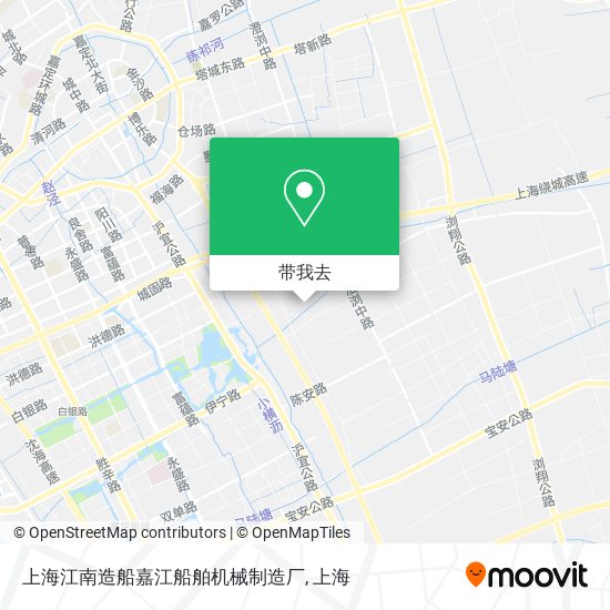 上海江南造船嘉江船舶机械制造厂地图