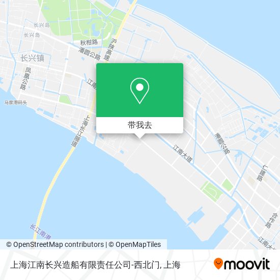 上海江南长兴造船有限责任公司-西北门地图