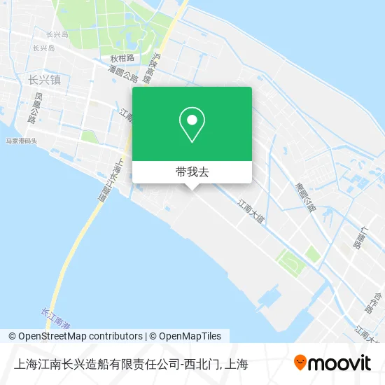 上海江南长兴造船有限责任公司-西北门地图