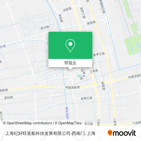 上海纪好旺造船科技发展有限公司-西南门地图