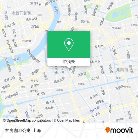 客房咖啡公寓地图