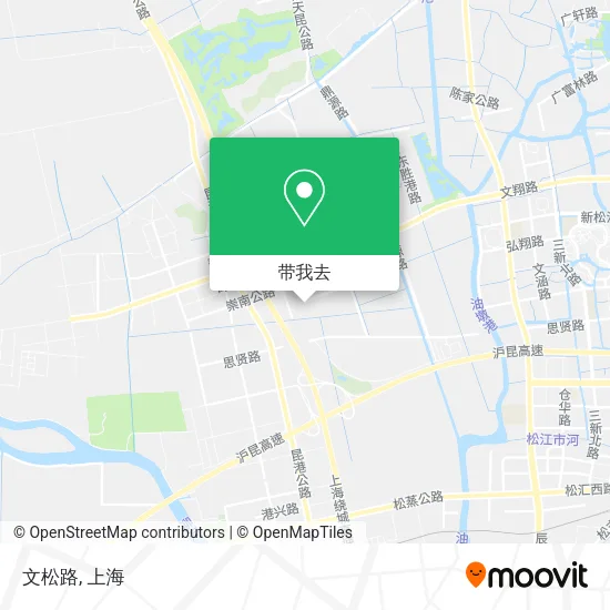 文松路地图