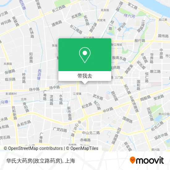 华氏大药房(政立路药房)地图