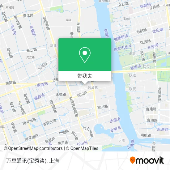 万里通讯(宝秀路)地图