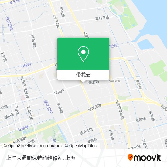 上汽大通鹏保特约维修站地图