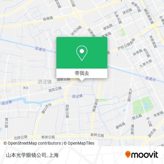 山本光学眼镜公司地图
