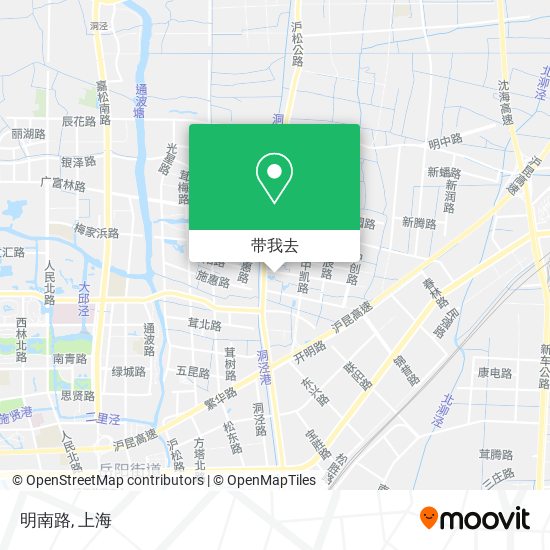 明南路地图