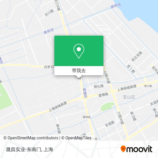 晟昌实业-东南门地图