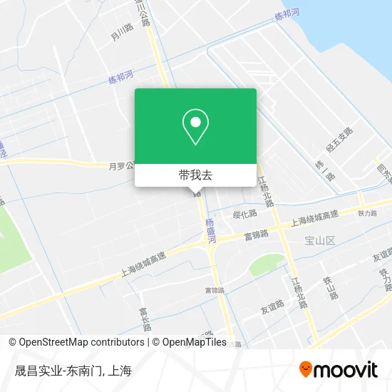 晟昌实业-东南门地图