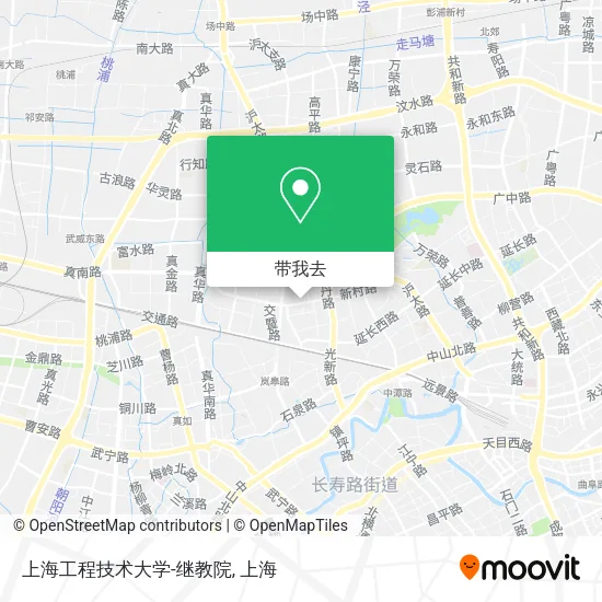 上海工程技术大学-继教院地图