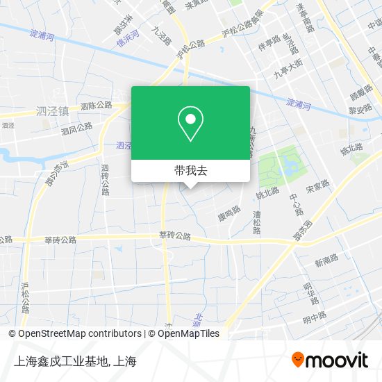 上海鑫戍工业基地地图