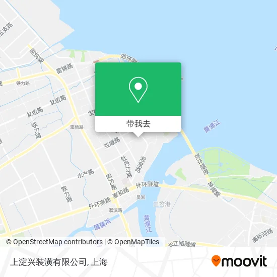 上淀兴装潢有限公司地图