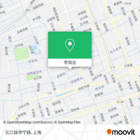 元江路华宁路地图