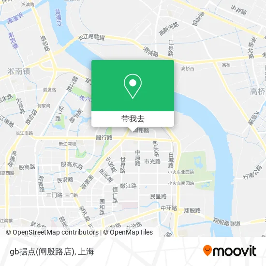 gb据点(闸殷路店)地图