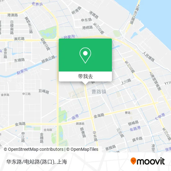 华东路/电站路(路口)地图