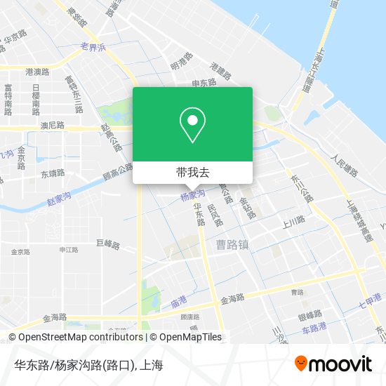 华东路/杨家沟路(路口)地图