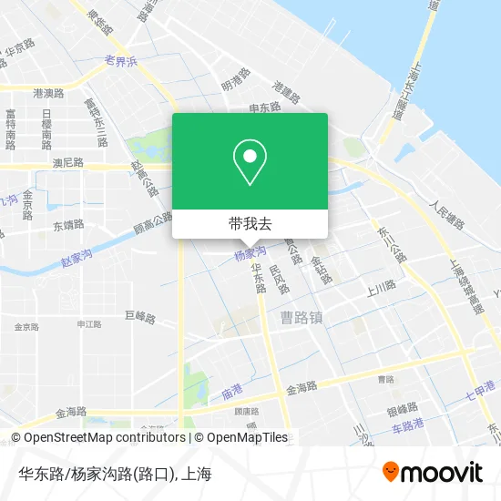 华东路/杨家沟路(路口)地图