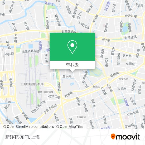 新泾苑-东门地图