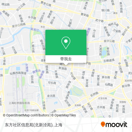 东方社区信息苑(北新泾苑)地图