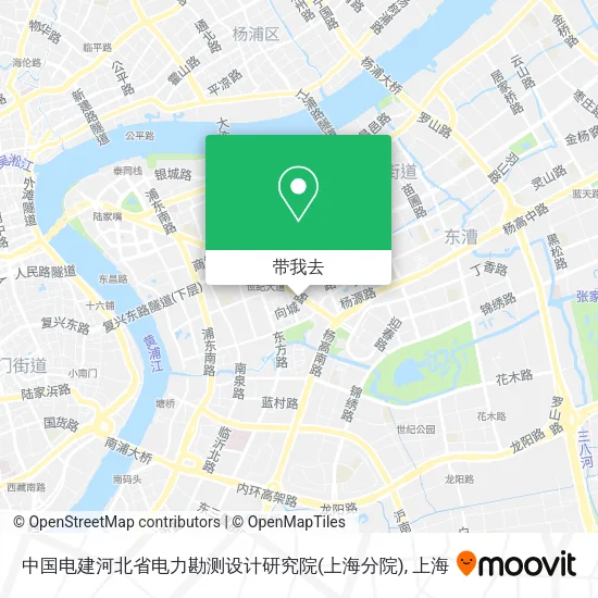 中国电建河北省电力勘测设计研究院(上海分院)地图