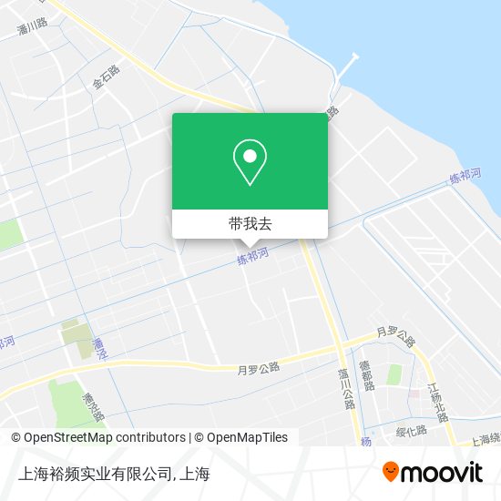 上海裕频实业有限公司地图
