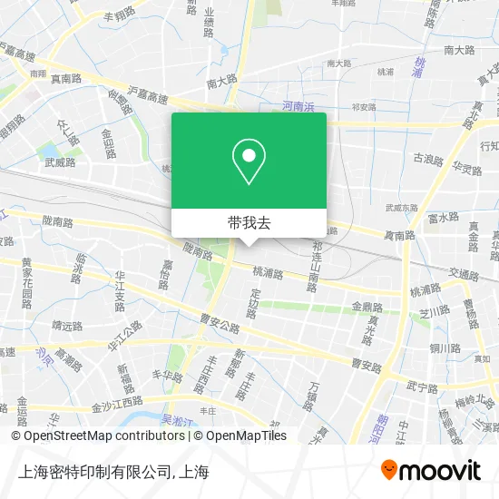 上海密特印制有限公司地图