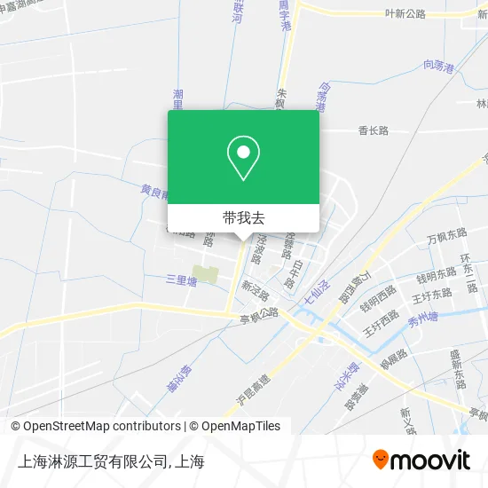 上海淋源工贸有限公司地图