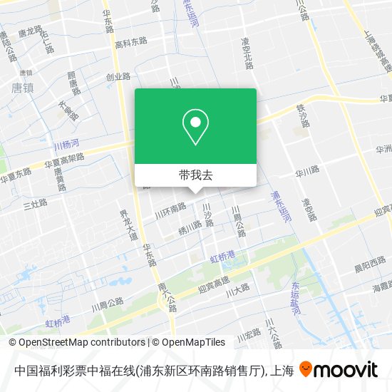 中国福利彩票中福在线(浦东新区环南路销售厅)地图