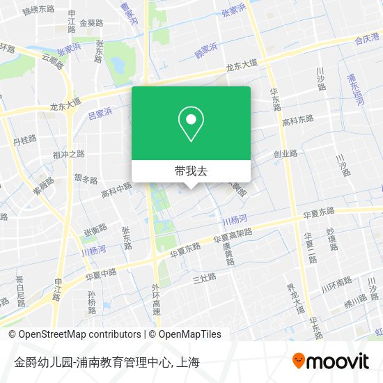 金爵幼儿园-浦南教育管理中心地图