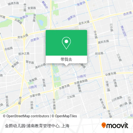 金爵幼儿园-浦南教育管理中心地图