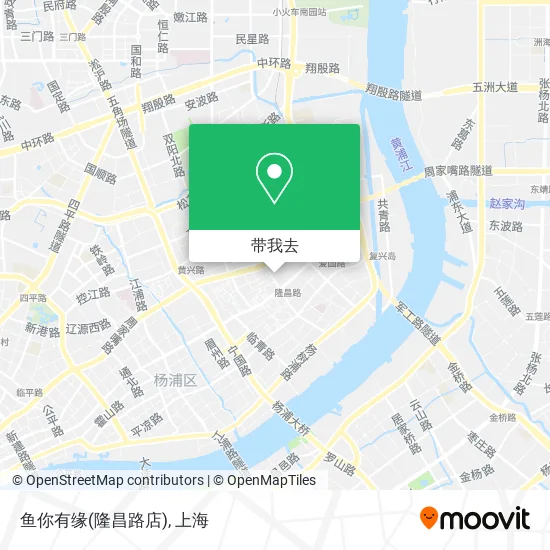 鱼你有缘(隆昌路店)地图