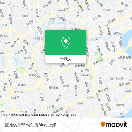 蓝蛙俱乐部 铜仁店Blue地图