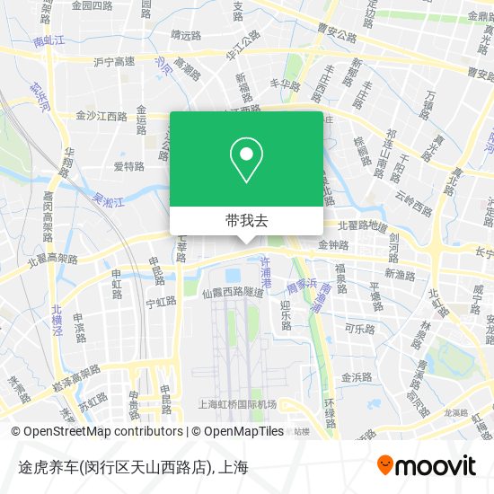 途虎养车(闵行区天山西路店)地图