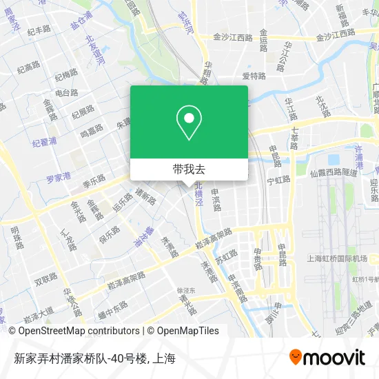 新家弄村潘家桥队-40号楼地图